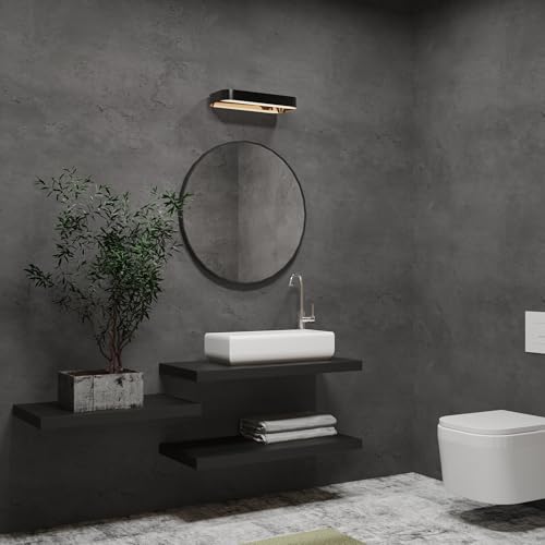 3yecao 24"×591" Darker Grey Black Wide Concrete Wallpaper Peel and Stick Extra Thick 3D Dark Gray Faux Contact Paper Textured Stained Vinyl Wrap Matte Wall Sticker for Walls Bedroom Basement Bathroom - color: Dark Gray, size: 24" x 591"