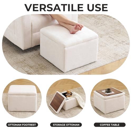 Rocking Chair Nursery with Adjustable Armrests, Electric Glider Recliner Nursing Chair with Ottoman, Power Swivel Recliner Chairs with Massage and Heat, White - color: White, size: Oversized Power Recliner with ottoman