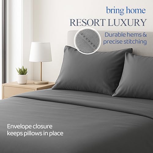 3 Piece Full Size Duvet Cover Set, 1 Bamboo Comforter Cover 82"x90" with 2 Pillow Shams 20"x26", Moisture-Wicking Silky Soft Texture, Breathable Soft Comfy White - color: White, size: Full