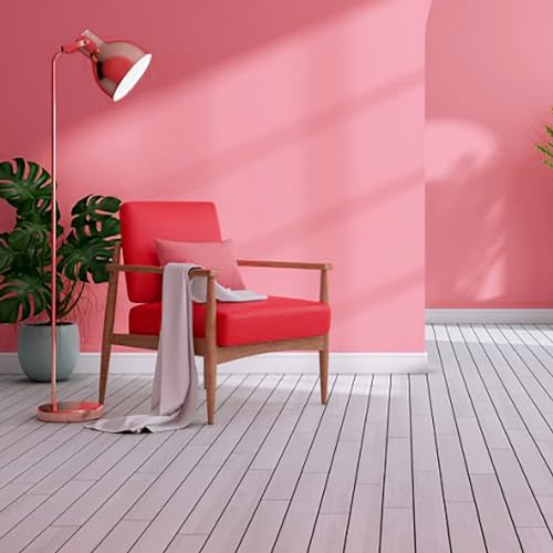 Livelynine 15.8x394 Bright Pink Peel and Stick Wallpaper for Bedroom Girls Removable Wall Paper Modern Pink Wallpaper for Bathroom Walls Pink Contact Paper for Cabinets Bubblegum Pink Vinyl Wrap Roll - color: Bright pink, size: 15.8" x 394"