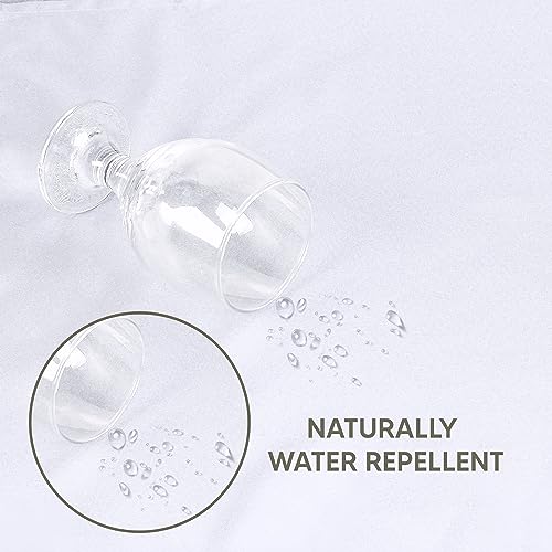 Utopia Kitchen Rectangle Table Cloth 1 Pack [60x102 Inches, White] | Tablecloth Machine Washable, Polyester Table Cover for Dining, Buffet Parties, Picnics, Events, Weddings and Restaurants - color: White, size: 1 Pack 60x102 Inch Tablecloth