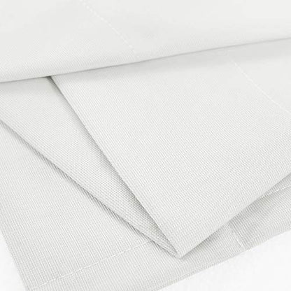 TWOPAGES 8ft Wide x 8ft Tall Room Divider Privacy Cubicle Curtain with Grommet Top (1 Panel,White) - color: White, size: 96"W x 96"L (Pack of 1)