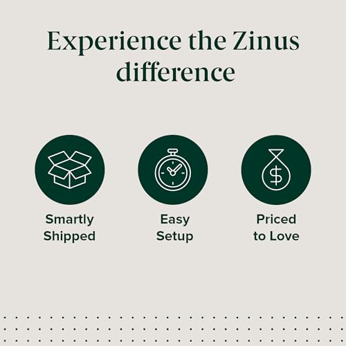 Zinus Jonas Bamboo Platform Bed Frame, Wingback Headboard, Full | Mid-Century Modern Design, Plush Upholstered Comfort, Sustainable Bamboo, Fits Any Bedroom Style, No Box Spring Needed - size: Full