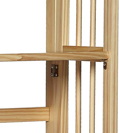 Casual Home 3-Shelf Folding Stackable Bookcase (27.5" Wide)-Natural - color: Natural, size: 3-Shelf Stackable