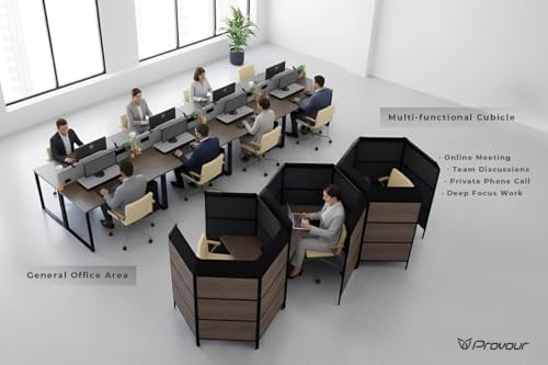 Work Booth, Office Pod, Private Workstation, Standing Desk, Room Divider, Partition, Acoustic Booth, Private Cubicle, Made in Taiwan