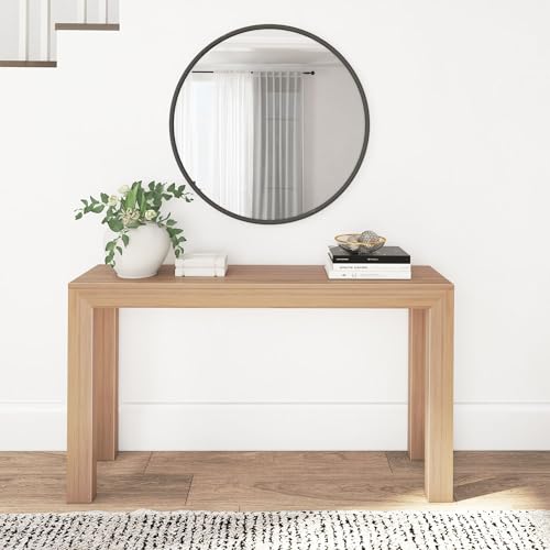 Plank+Beam Modern Console Table, 56 Inch, Blonde | Non-Toxic Finishes, Versatile Design, Modern Design, Easy Assembly, Modern Style, Quick Setup, Solid Wood - color: Blonde, size: 56 Inch