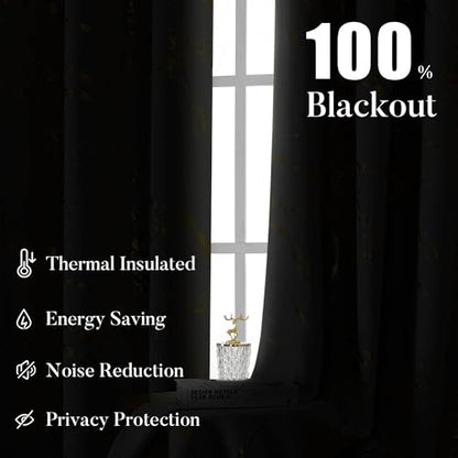 WUBODTI Silver Marble Blackout Curtains 108 inch Bedroom Grommet 2 Panels | Silver on white,metallic pattern,modern,abstract,thermal insulated, room darkening,living room,privacy,window treatments - color: Grey White and Silver, size: 52"W x 108"L (Pack o