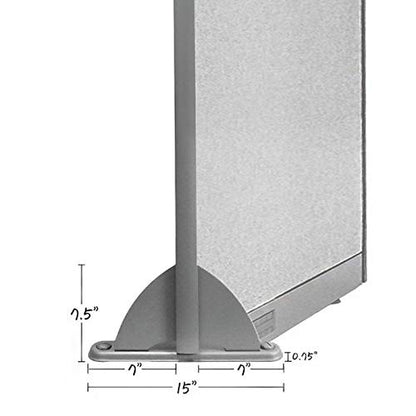 GOF Office Partition Single Panel Aceesory Tool (Safety Leg) - size: Safety Leg