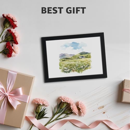 Giftgarden 5x7 Picture Frame Black Set of 3, Thin Photo Frames 5 by 7 for Wall and Tabletop Display - color: Black*3, size: 5x7