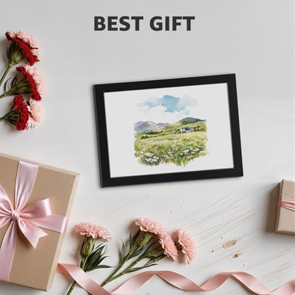 Giftgarden 5x7 Picture Frame Black Set of 3, Thin Photo Frames 5 by 7 for Wall and Tabletop Display - color: Black*3, size: 5x7