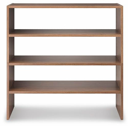 Whitmor Wood Stackable 2-Shelf Shoe Rack, Walnut, 31 inches，2 Pack - color: Brown, size: 31 INCH X2