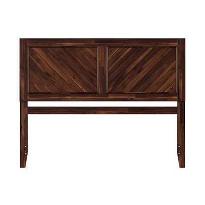 AFI, Canyon Queen Solid Wood Rustic Farmhouse Headboard, Barnwood - color: Barnwood, size: Queen (U.S. Standard)