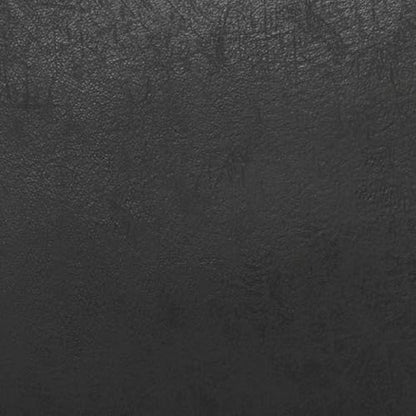 SIMPLIHOME Milltown 27" Wide Vegan Leather Rectangle Ottoman in Black | Distressed black, contemporary ottoman with a cushioned seat for bedroom seating; footstool, footrest or bench. - color: Distressed Black, style: Small Ottoman Bench