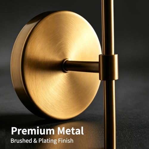 Battery Operated Crystal Wall Sconce Set of 2, Gold Rechargeable Wireless Wall Sconces with Remote Dimmable 12 Colors Modes Led Wall Lights, Wall Lamp for Bedroom Living Room Hallway, 2 Bulbs Included - color: Gold