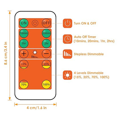 ENUOTEK LED Wall Mounted Bedside Lamp with Flexible Gooseneck, Remote Control Black Wall Mount LED Reading Spot Light for Bedroom, Timer Auto Off, Stepless and Step Dimmable, Neutral White Lighting - color: Black