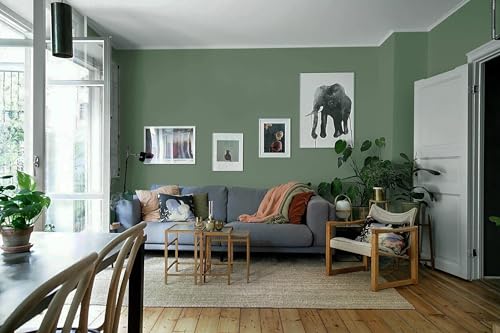 590''x17.7'' Green Peel and Stick Wallpaper Contact Paper Modern Self Adhesive Wall Paper Removable Renter Friendly Textured Solid Color Shelf Cabinet Vinyl Roll (590''x17.7'',Dark Green) - color: Dark Green, size: 17.7''x590''