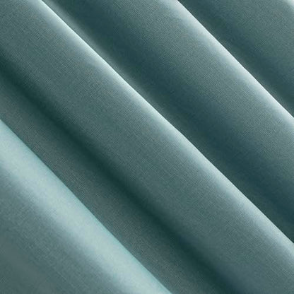 Sun Zero Columbia 2-Pack Thermal Energy Saving 100% Blackout Grommet Curtain Panel Pair, 50" x 63", Misty Blue - color: Mineral Blue, size: 50"W x 63"L (Pack of 2)