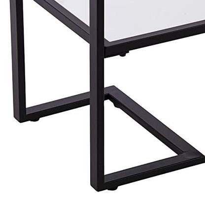 SEI Furniture Horten Glam Narrow Console Table, Black (AMZ9562MC)