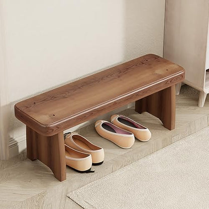 Narrow Entryway Bench Farmhouse Indoor Wooden Living Room Dining Bench For End Of Bed 23.6"/35.4"/47.2"/59"Length Noodle Skinny Hallway Benchs Sturdy And Stable For Kitchen Bedroom(35.4"x7.9"x9.8") - size: 35.4"x7.9"x9.8"