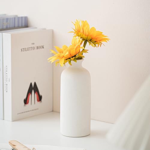 Ceramic Vase Set of 3,Modern Nordic,Minimalist Decorative Vase for Living Room Table Centerpiece Coffee Dining Wedding Bookshelf Home Decoration