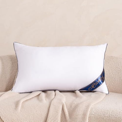 16 x 26 Inch Throw Pillow Insert, with Memory Foam Filling, White | Decorative Lumbar Throw Pillow for Living Room, Sofa and Couch, 16 x 26 Inch - size: 16x26 Inch（Pack of 1）