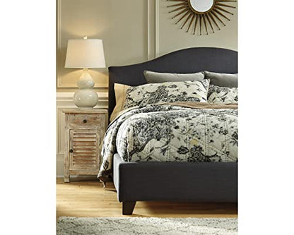 Signature Design by Ashley Saffi 30" Tall Ceramic Table Lamp, Cream | Textured crackle glaze ceramic base, Adjustable 3-way switch for custom ambiance, Light-diffusing fabric drum shade - style: Saffi