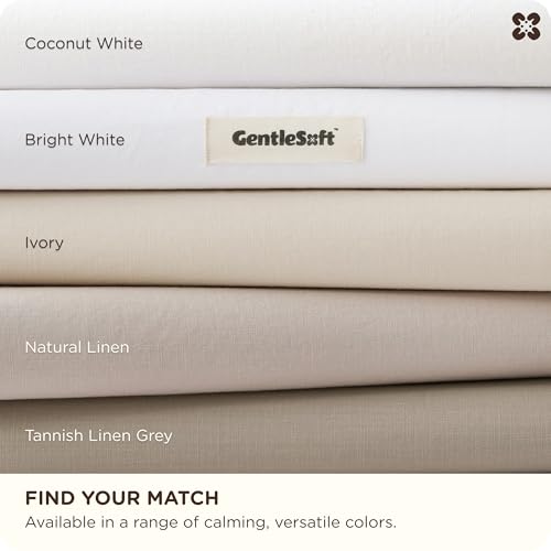 Bedsure PureWoven 100% Cotton Slub Weave Duvet Cover Set, Full Set, 3-PC | Luxury Linen-Like Textured Bedding Set, Double-Stitched, Easy to Change, Zipper Closure, Slub Tannish Linen Grey, 80" X 90" - color: 33 - Slub Tannish Linen Grey (No Comforter), si