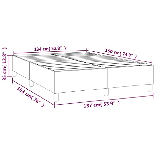 Full Size Bed Frame Upholstered Platform Bed, Dark Gray Polyester Fabric, Modern Low Profile Mattress Foundation with Durable Wood Slats Support - size: Full Bed