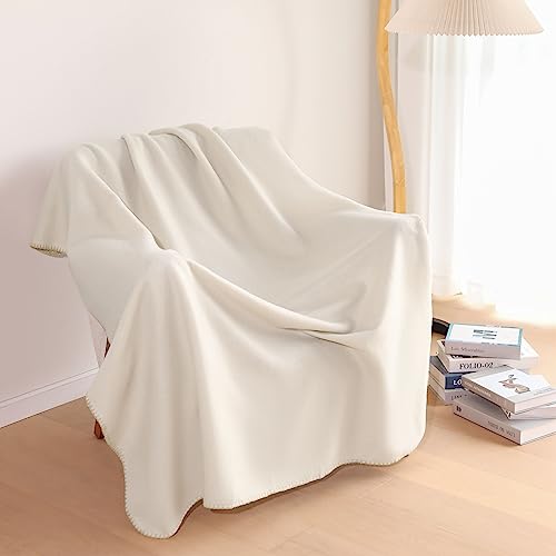 CAI TENG Fleece Throw Blankets 6 Pack Bulk Lightweight Warm Soft 50 x 60 in Kids Blanket Picnic Cozy Fleece Fabric Microfiber Small Blanket for Bed Sofa Office Travel Beige - color: Beige