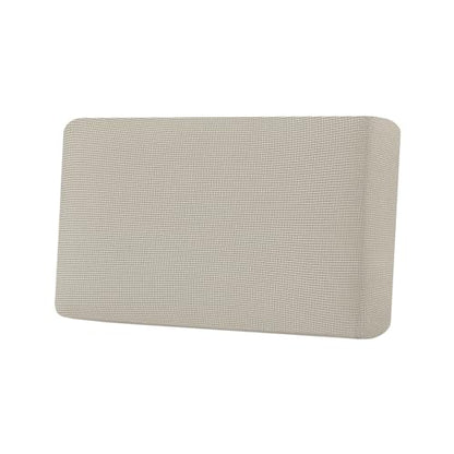 H.VERSAILTEX Super Stretch Individual Seat Cushion Covers Sofa Covers Couch Cushion Covers Slipcover Sets Thick Jacquard Textured Twill Fabric (1 Piece Loveseat Cushion Cover, Island Fossi) - color: Island Fossi, size: 1 Cushion Loveseat