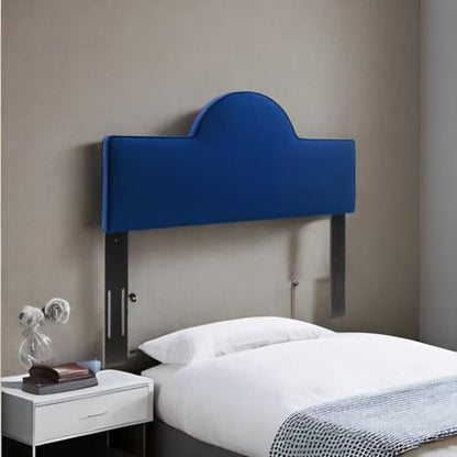 Ergode Dawn Performance Velvet Full/Queen Headboard - Elegant Sunrise Arch, Stain-Resistant Luxury