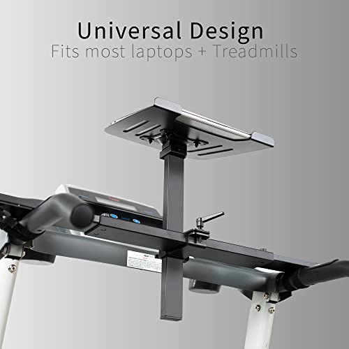 VIVO Universal Laptop Treadmill Desk, Adjustable Ergonomic Notebook Mount Stand for Treadmills Stand-TDML1 - size: 12" x 10.5"