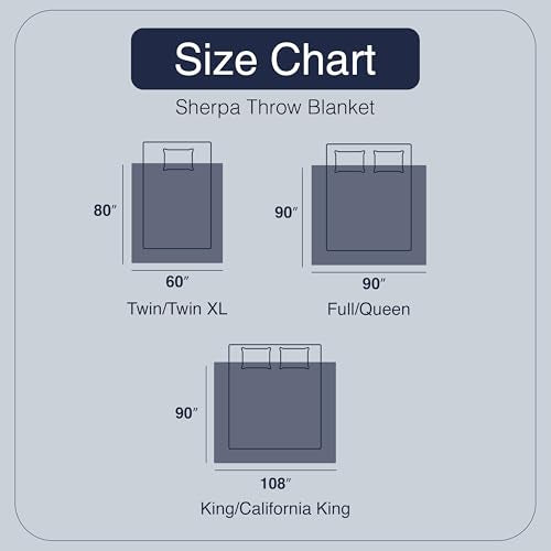 Casual Living Queen Sherpa Blanket, Reversible Fleece, 90" x 90", Beige | Cozy Sherpa Reverse, Oversized Coverage, Hypoallergenic, OEKO-TEX Compliant, Machine Washable, Plush Fleece Face - color: Beige, size: Full/Queen 90 x 90-inch