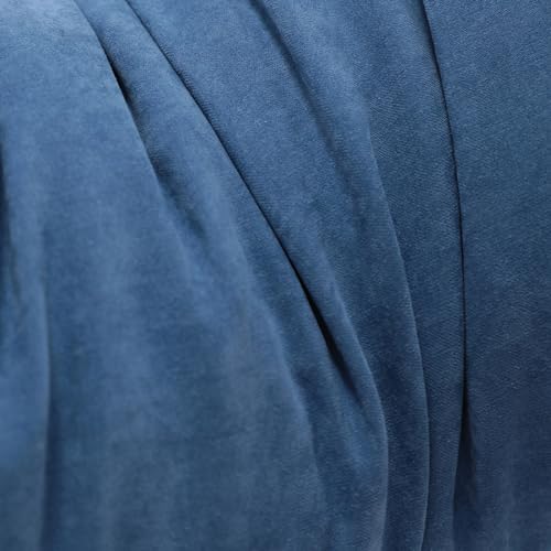 NTBAY Toddler Pillows, Set of 2, 13"x18", Denim Blue | Soft Microfiber Toddler Pillows with Down-Alternative Fill, 2 Pack 13 x 18 Inch Pillows for Beds, Daycare, and Travel - color: Denim Blue, size: 13"x18"