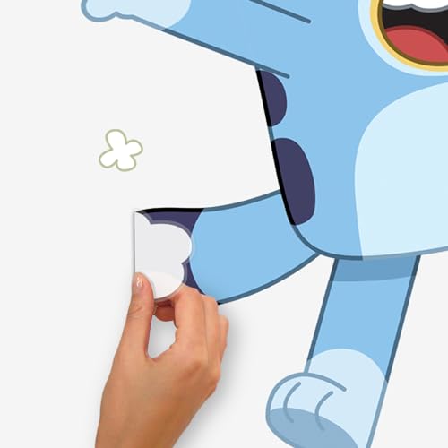 RoomMates Bluey Peel and Stick Giant Wall Decals, RMK5458GM - style: Bluey