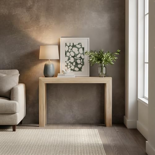 Plank+Beam Modern Console Table, 46 Inch, Blonde | Non-Toxic Finishes, Versatile Design, Modern Design, Easy Assembly, Modern Style, Quick Setup, Solid Wood - color: Blonde, size: 46 Inch