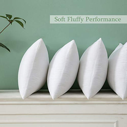 MIULEE 14x22 Inch Throw Pillow Insert for Couch Sofa Bed | Premium Virgin Filling, Soft Brushed Fabric, Rectangle Decorative Pillow, Lumbar Back and Neck Support - size: 14x22 Inch