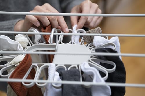 Joseph Joseph Petal 22-Piece Small Item Drying Hanger Rack for Socks and Underwear - size: 22 pcs