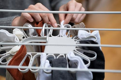 Joseph Joseph Petal 22-Piece Small Item Drying Hanger Rack for Socks and Underwear - size: 22 pcs