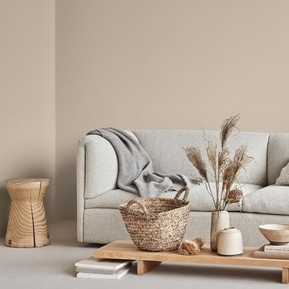 VEELIKE Pastel Beige Peel and Stick Wallpaper Modern Matte Beige Contact Paper for Cabinets Countertops Bedroom Living Room Walls Removable 15.7''x354'' Self Adhesive Waterproof Beige Vinyl Wallpaper - color: Pastel Beige, size: 15.7" x 354"