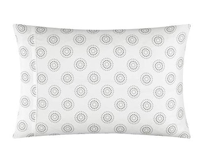 Idea Nuova "Casa 7-Piece Solid Reversible Comforter Set with Bonus Sheets, White, Queen, 86"x86" - color: White, size: Queen