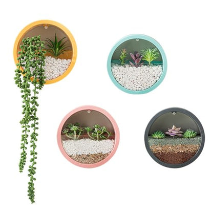 Hanging Flower Pots Vertical Gardening for Limited Spaces Simple Installation Modern Interior Design Creative Wall Planter
