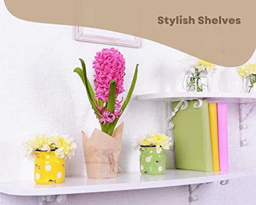 White Cabinet Shelves Melamine 1/2'' Thick, Custom, Cut to Size. (12'' Depth x 22' Inches Length) - color: 12 Inches Depth, size: 22 Inches Length