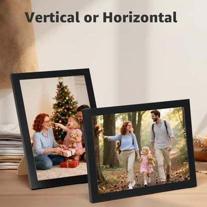 Giftgarden 5x7 Picture Frame Black Set of 3, Thin Photo Frames 5 by 7 for Wall and Tabletop Display - color: Black*3, size: 5x7