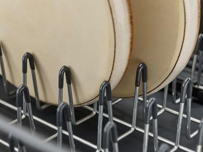 Joseph Joseph Extendable Dish Drying Rack with Dual Parts - Stainless Steel, Non-Scratch, Movable Utensil Drainer & Drainage Spout, Gray - color: Gray, style: 1-tier