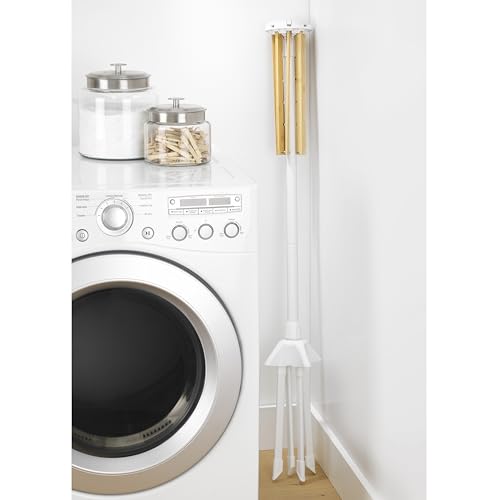 Whitmor Folding Drying Rack, White - color: White