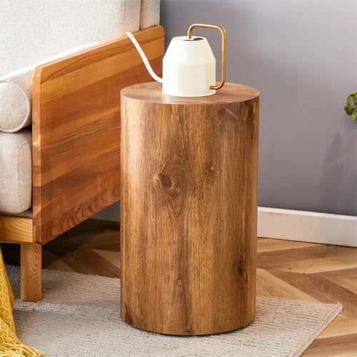 Round Coffee Table Set for 3, Modern Living Room Table Set, Wood Center Table Set, No Assembly Required - Ready to Use - color: 24'' Wood, size: 24'' Coffee Table Set of 3