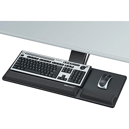 Fellowes Designer Suites Compact Keyboard Tray, Black (8017801)