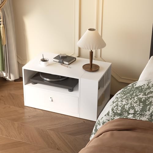 FLEXISPOT H7 CAB Mobile File Cabinet with Storage Drawers, Under Desk | File cabinet with storage drawers for office organization. Under desk cabinet for standing desk setup and home office,White - color: White
