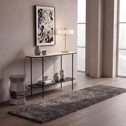 SAFAVIEH Milan Shag Collection Runner Rug - 2' x 6', Grey, Solid Design, Non-Shedding & Easy to Clean, Plush Thick Pile, Ideal for Hallway, Foyer, Bedroom (SG180-8080) - color: Grey, size: 2' x 6' (Runner)